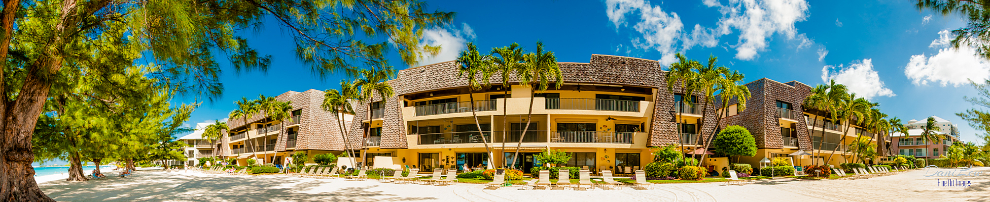 The Islands Club Condos view from the beach - pano The Islands Club Condos view from the beach - pano - taken with a Nikon D300 camera and Nikon 18-200 VR lens