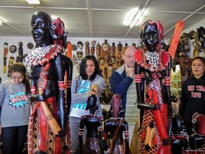 Shopping at Curio D'Afrique in Graskop, South Africa Shopping at Curio D'Afrique in Graskop, South Africa - taken with a Nikon Coolpix AW110
