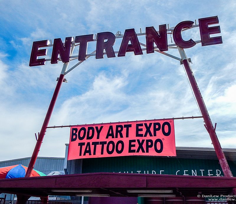Tattoo Expo Entrance at Arizona State Fair in Phoenix - taken with a Nikon CoolPix AW110