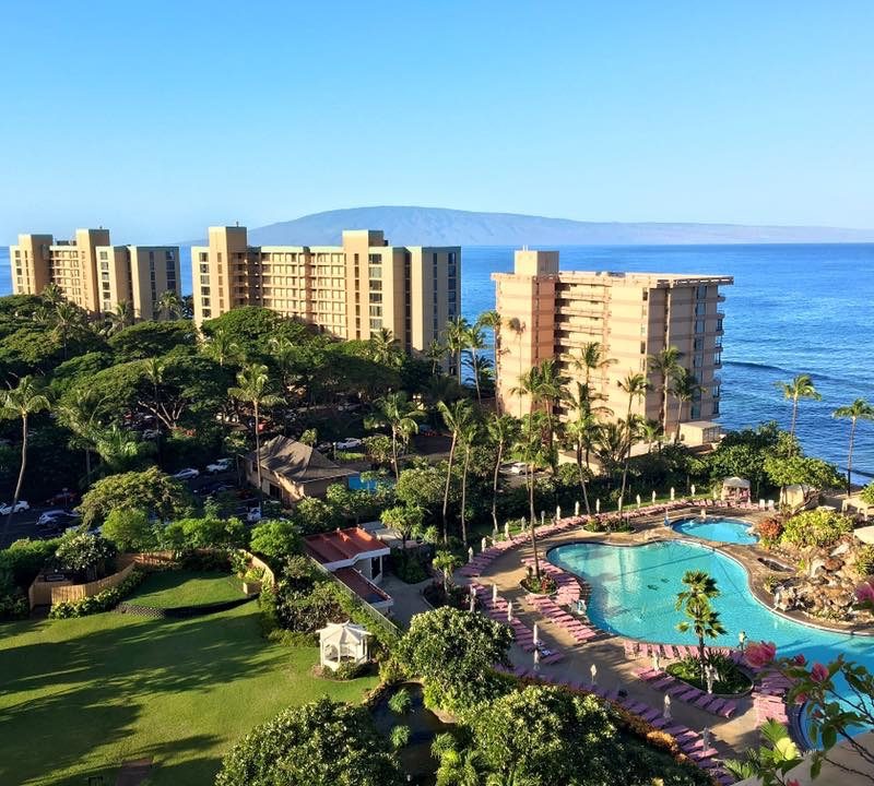 Maui view from a high-rise