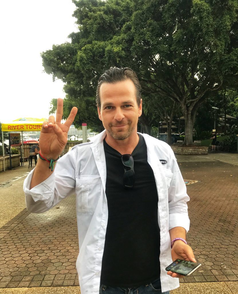 Jason: Brisbane taxi driver extraordinaire, image taken with iPhone 7