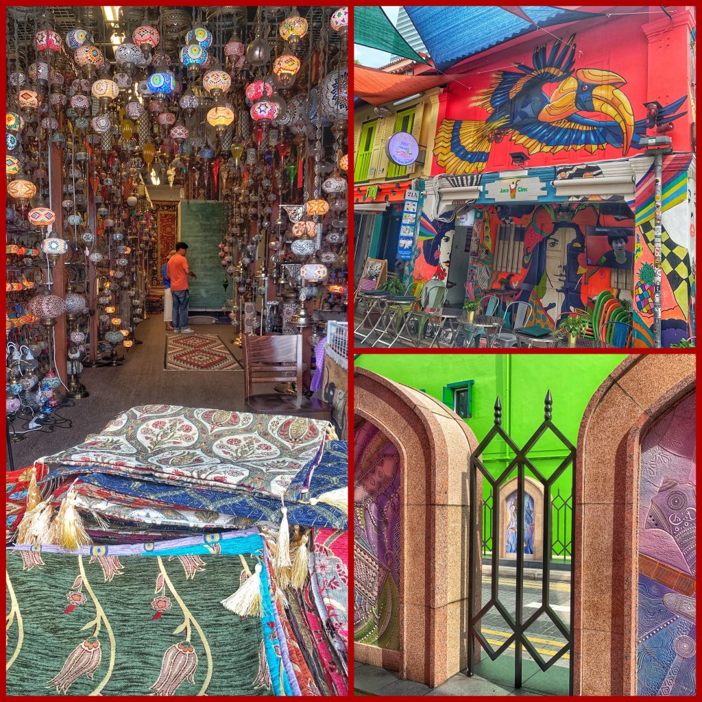 Hidden gems on the Kampong Glam neighborhood tour in Singapore with the bitemojo app - images taken with an iPhone XS