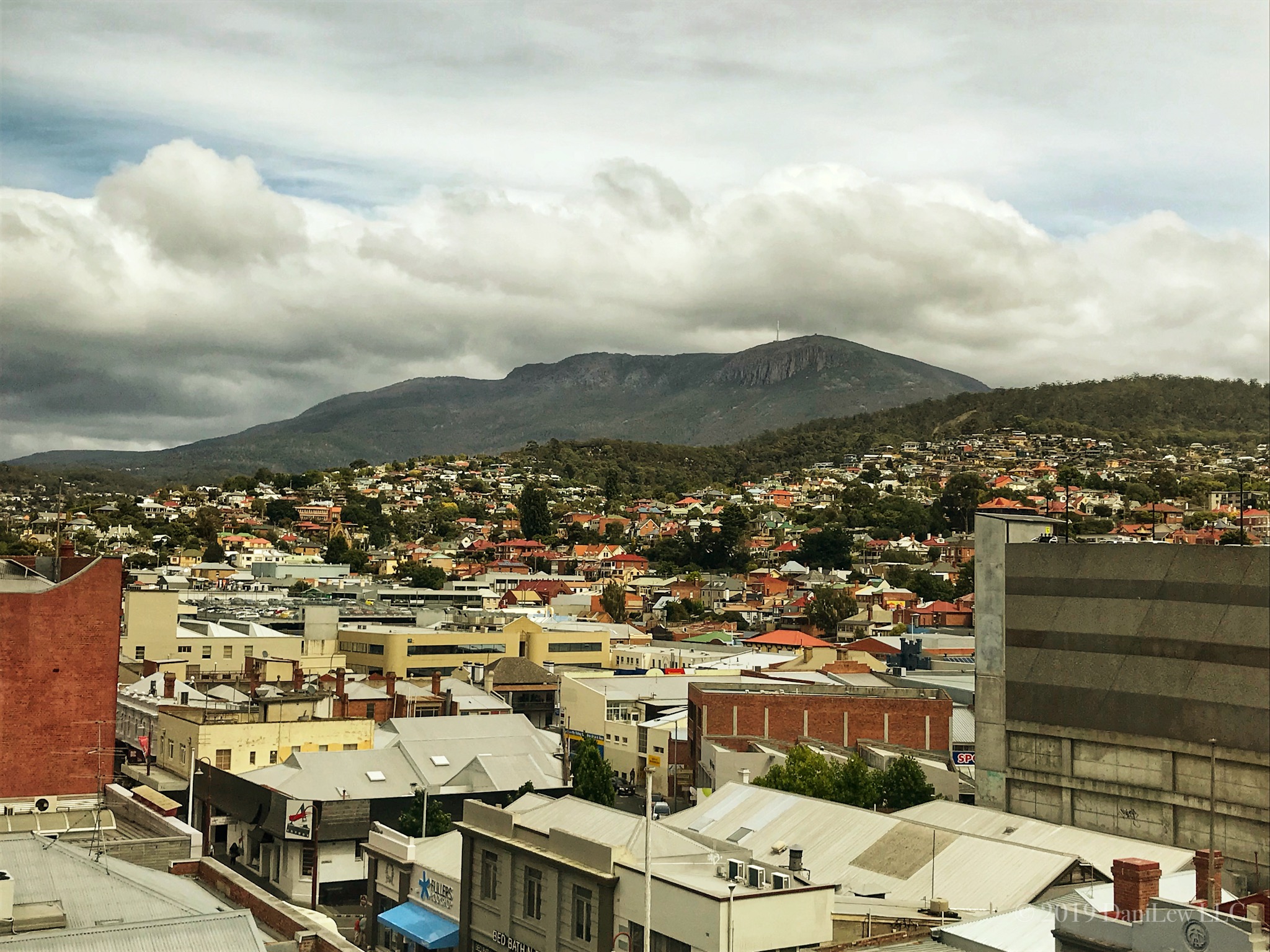 View of Mt Wellington Hobart Tasmania - image taken with an iPhone 7