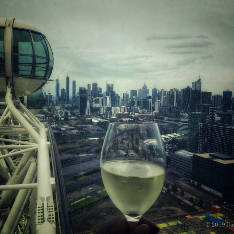 Skyline View from the Melbourne Star ferris wheel - image taken with an iPhone 7