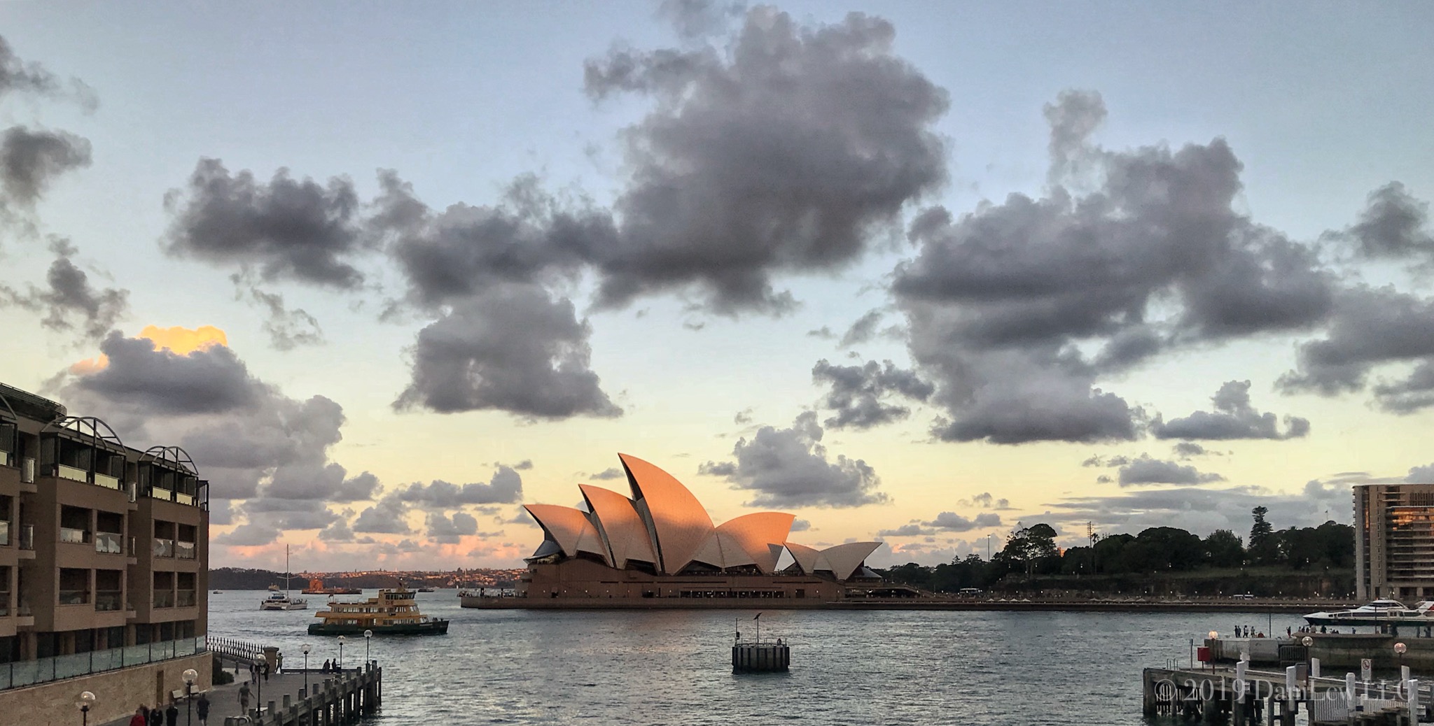 Sydney Opera House Sunrise as viewed from the Park Hyatt - image taken with an iPhone 7