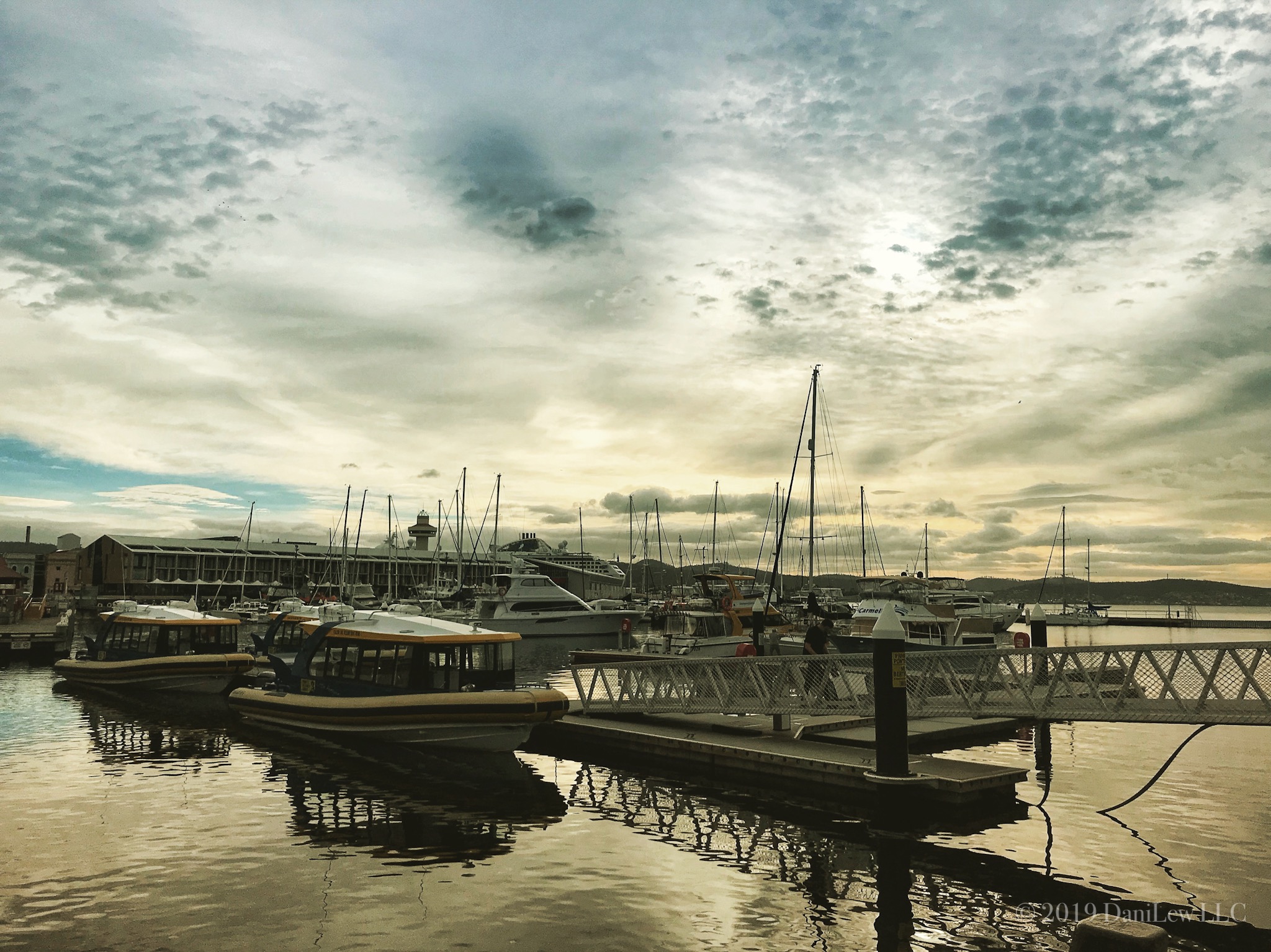 Constitution Dock Hobart Tasmania - image taken with an iPhone 7