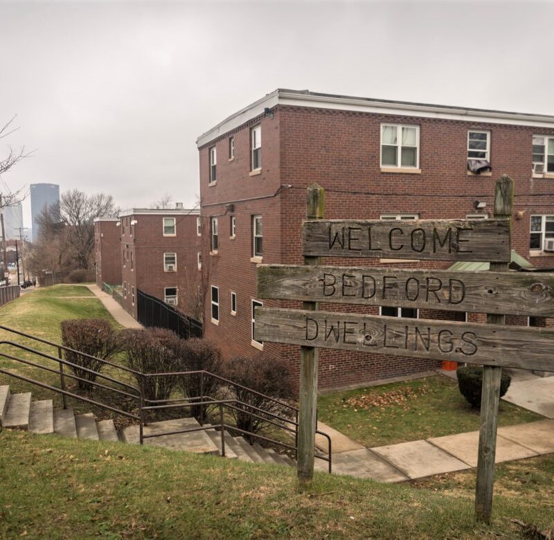 Bedford Dwellings in Pittsburgh Pennsylvania's Hill District on the Slow Traveling Soul Sister blog