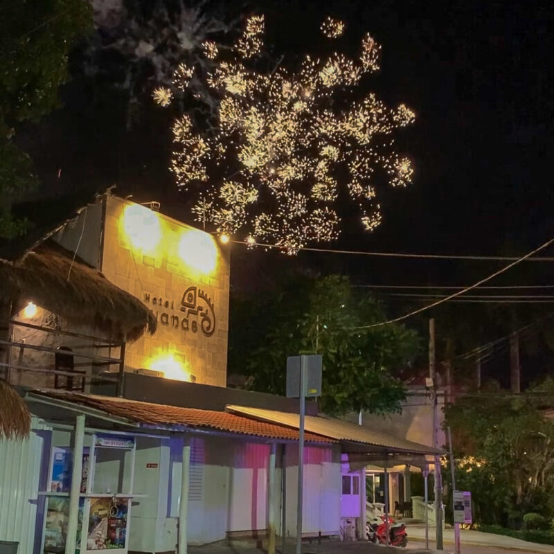 New Year 2022 in Playa del Carmen on the Slow Travel Soul Sister blog post